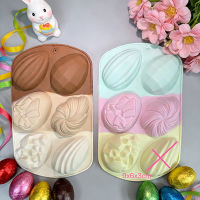 Molde Silicona Huevos de Pascua - Cod452