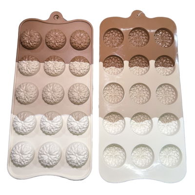 Molde Silicona - 15 Crisantemos - Cod415