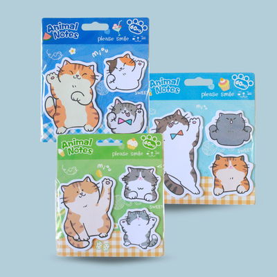 Notas Adhesivas Gatitos x 60 piezas