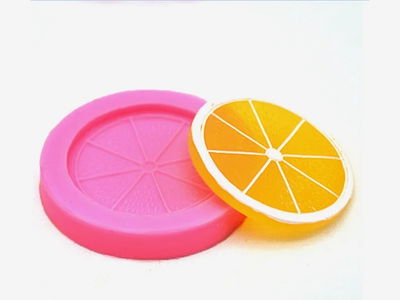 Molde Silicona - Rodaja de Naranja - Cod1123
