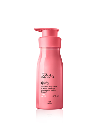Natura - Crema Nutritiva Tododia - Acerola e Hibisco - 400 ml