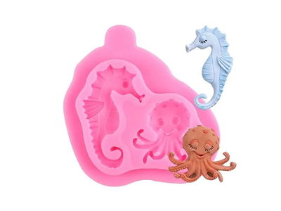 Molde Silicona - Animales Marinos - Cod1131