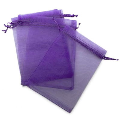 Bolsas de Organza - 9x12cm - VIOLETA x Unid