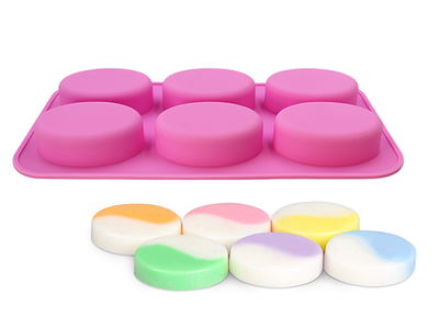 Molde Silicona - 6 Ovalos - Cod1146