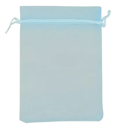 Bolsas de Organza - 13x18cm - CELESTE x Unid