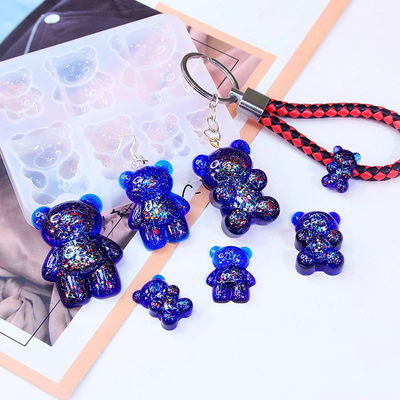 Molde Silicona - Ositos Varios - Cod1151