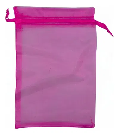 Bolsas de Organza - 11x16cm - FUCSIA x Unid
