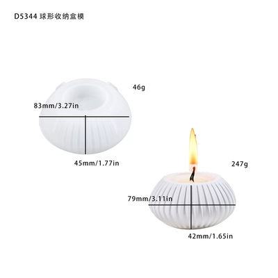 Molde Silicona - Cuenco Esfera - Cod1156