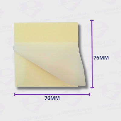 Notas Adhesivas Amarillas - NO translucidas