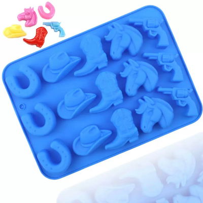 Molde Silicona - Vaqueros  - Cod1164