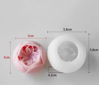 Molde Silicona - Flor Inglesa Chica - Cod1170