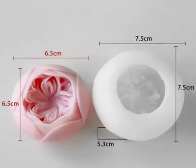 Molde Silicona - Flor Inglesa Grande - Cod1169