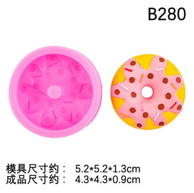 Molde Silicona - Dona Decorada - Cod1171