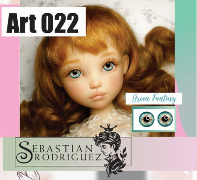 Ojos Autoadhesivos 3D Cod022 - Sebastian Rodriguez