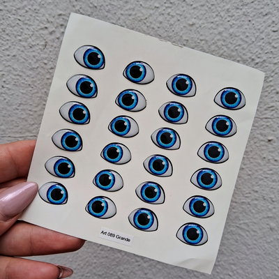 Ojos Autoadhesivos 3D Cod089