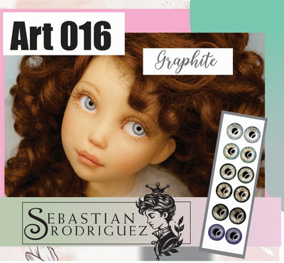 Ojos Autoadhesivos 3D Cod016 - Sebastian Rodriguez