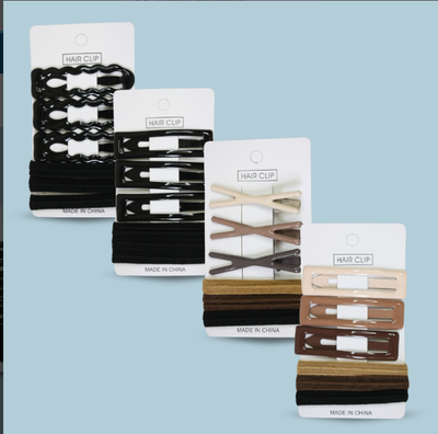 Set Hebillas + Colitas - Modelos Varios