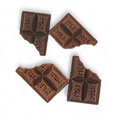 Apliques de APF - Tableta Chocolate Mordido x 4 unidades