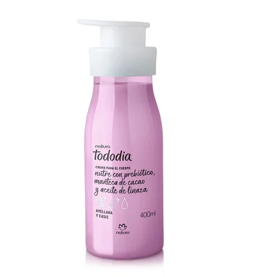 Natura - Crema Corporal Todo Día Avellana y Casis - 400ml