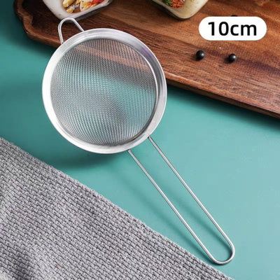 Colador de Acero Chico 10 cm