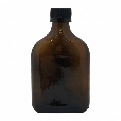 Envase - Petaca Vidrio AMBAR - 200ml