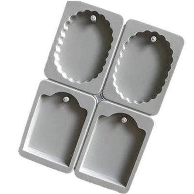 Molde Silicona - Perfumero Wax Melts - Tags - Cod1234