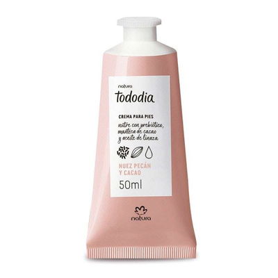 Natura - Crema Nutritiva para Pies Tododia - Nuez Pecán y Cacao - 50 ml