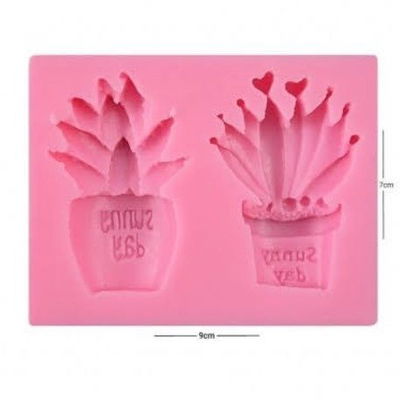 Molde Suculentas Doble cod162