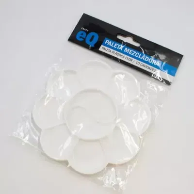 Paleta Mezcladora Flor 10 Cavidades