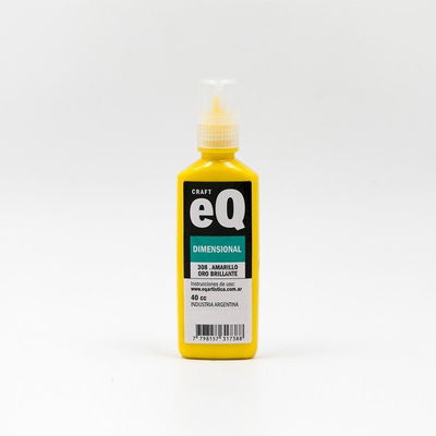 Dimensional 3D Brillante EQ - Amarillo Oro