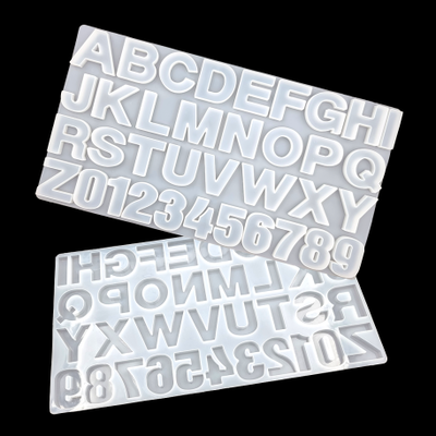 Molde Silicona Numeros y Letras - Cod518
