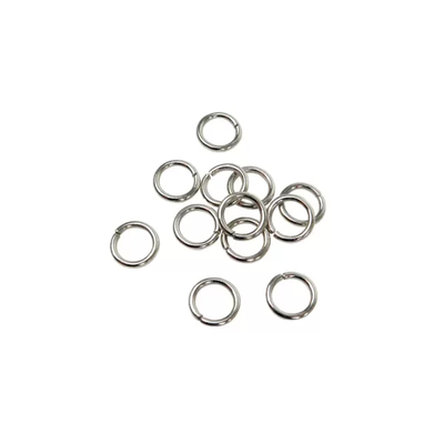 Argollas 6 mm x 1.2 mm Niquel 10g