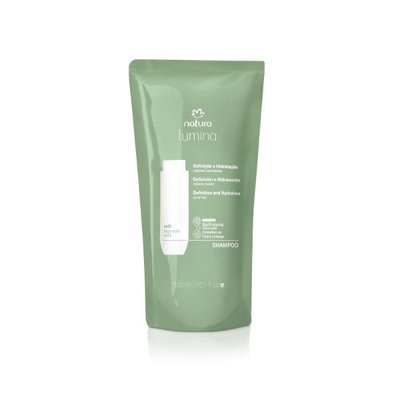 Natura - Repuesto Shampoo Lumina Cremoso Cabellos Rizados 300 ml