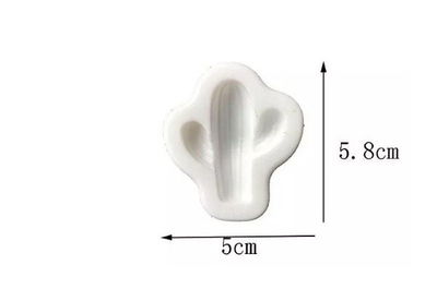 Molde Silicona Cactus - Cod366