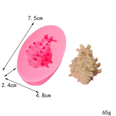 Molde Silicona - Caracol - Cod496