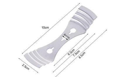 Porta Pabilo - Centrador de Pabilo de Metal