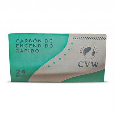 Carbones CVW - CIRCULARES - 24 Unidades