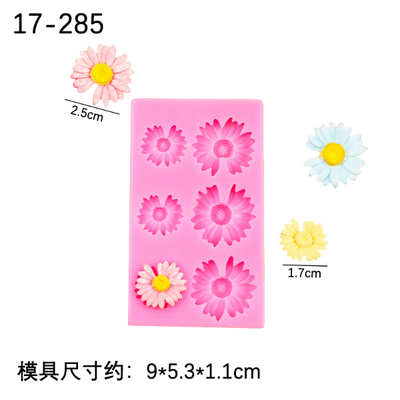 Molde Silicona - Margaritas cod169