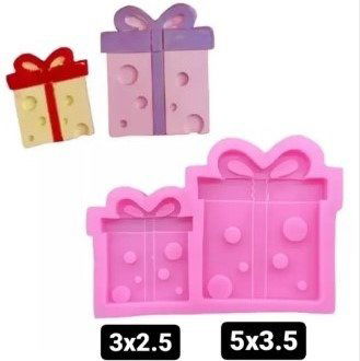 Molde 2 Cajitas de Regalo cod240