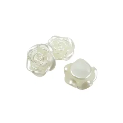Rosas Perladas x 6 Unidades