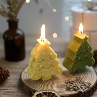Molde Silicona - Arbol de Navidad Plano - Cod740