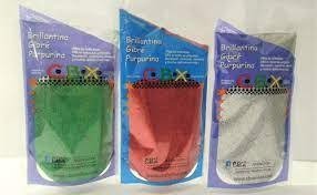 Gibré CBX Metalizado DORADO x 100 gramos