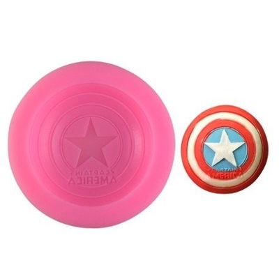 Molde Silicona Capitan America - Cod492