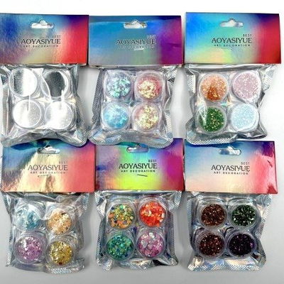Glitter x 4 Unidades