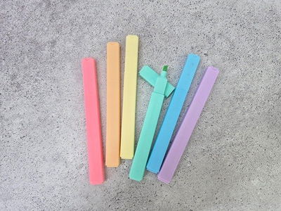 Pack 6 Resaltadores Colores Pasteles