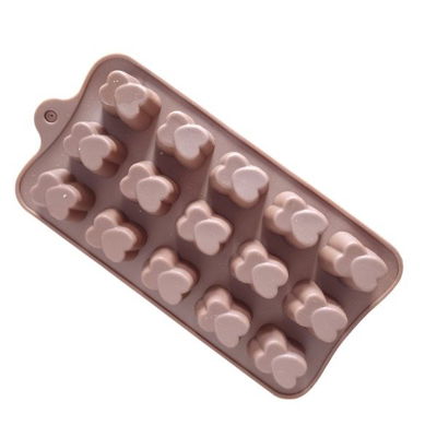 Molde Silicona Corazones Enfrentados - Cod900