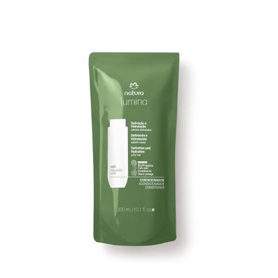Natura - Repuesto Acondicionador Lumina Hidratante Cabellos Rizados 300 ml