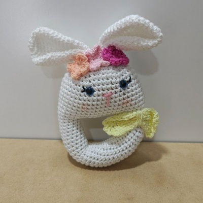 Amigurumis Sonajero Conejo