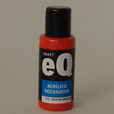 Acrílico EQ Rojo Bermellón - 705