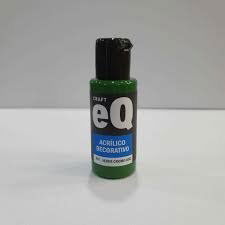 Acrílico EQ Verde Cromo Oscuro - 907